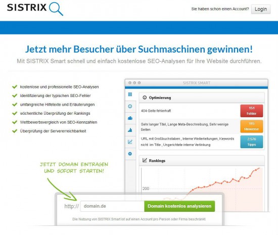 sistrix smart - die kleine toolbox
