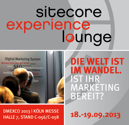 Sitecore dmexco experience Lounge
