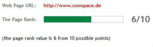 PageRank von Comspace