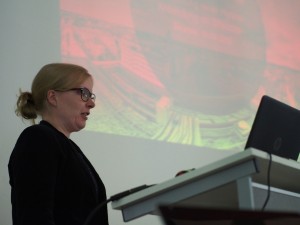 Präsentation Friederike bei dem SUG Deutschland Treffen in Bielefeld