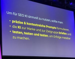 Wie man KI sinnvoll für SEO nutzt